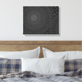 Koolcirkels Canvas Afdruk (Insitu (Slaapkamer))