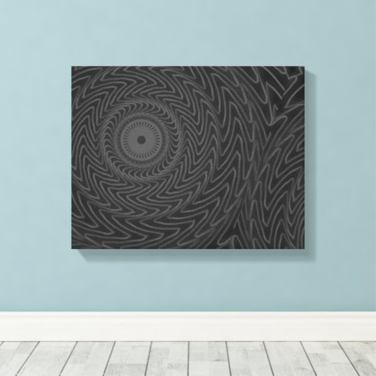 Koolcirkels Canvas Afdruk (Insitu (Houten vloer))