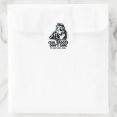 KOOLDASBADGER RONDE STICKER (Tas)