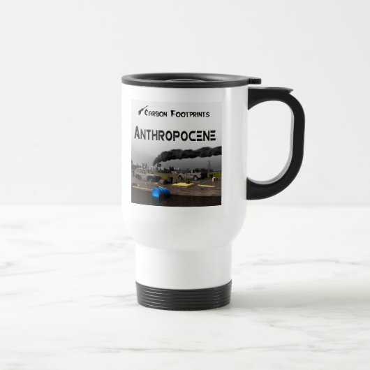Kooldioxidevoetafdruk - Antropoceen Reisbeker (Rechts)