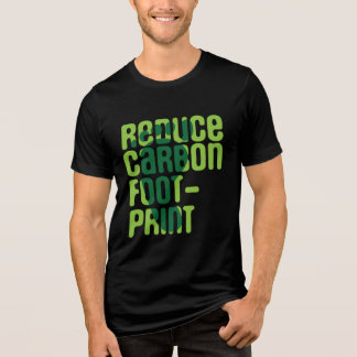 Kooldioxidevoetafdruk verkleinen Tri-Blend shirt