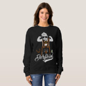 Kooldorpskind met lederbroek Bayern Ti Trui (Voorkant volledig)