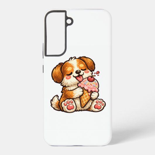 Koole Ijsjes Hond Samsung Galaxy Hoesje (Achterkant)