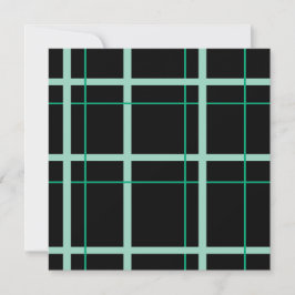 Koole kaart met gestreepte print