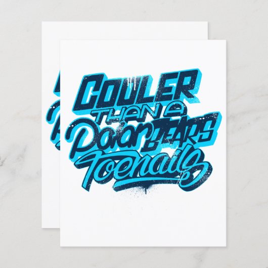 Kooler dan een polair Beer toenails Classic (Voorkant / Achterkant)