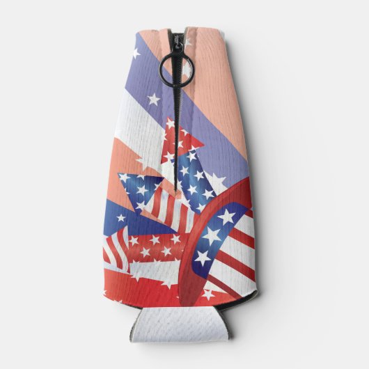 Kooler voor flessen op 4 juli flesjeskoeler (Achterkant)