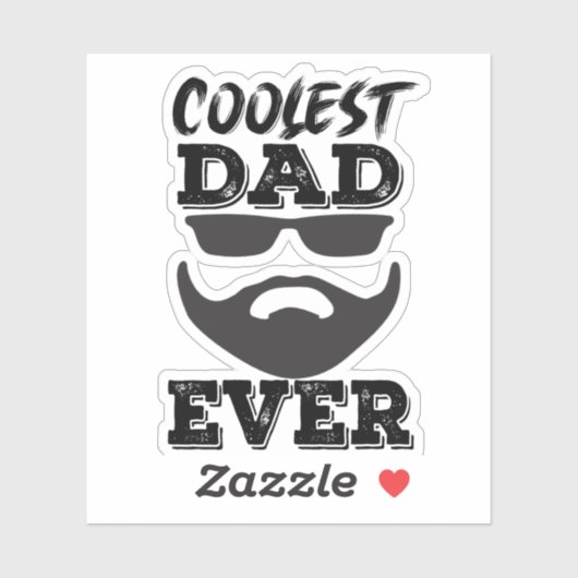KOOLEST DAD OOIT STICKER (Vel)