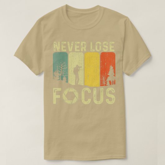 Koolfotografie kunst voor mannen Fotograaf CA T-shirt (Design voorkant)