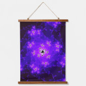 Koolfractals wandtapestand hangend wandkleed (Voorkant 3)