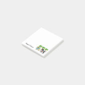 Koolgele en zwarte Labradors Post-it® Notes (Schuin)