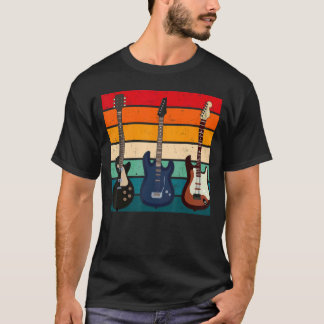 Koolgitaarspelers Mannen Vrouwen akoestische Gui T-shirt