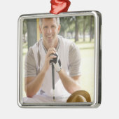 Koolgolfer Metalen Ornament (Links)