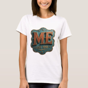 Koolgoud ABSTRACTE KUNST Modern ontwerp T-shirt