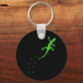 Koolhagedis ontwerp voor mannen Gecko Pet Animal Sleutelhanger (Voorkant)