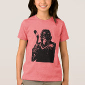 Koolhockeyaap Tri-Blend Shirt (Voorkant)