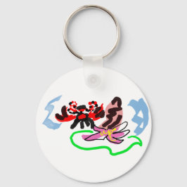 Koolhydraat zomer leuk spelen sleutelhanger