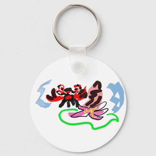 Koolhydraat zomer leuk spelen sleutelhanger (Voorkant)