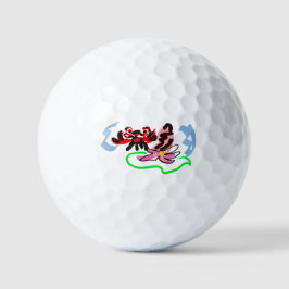 Koolhydraat zomer leuke speel golfballen