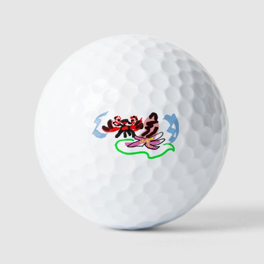 Koolhydraat zomer leuke speel golfballen (Voorkant)