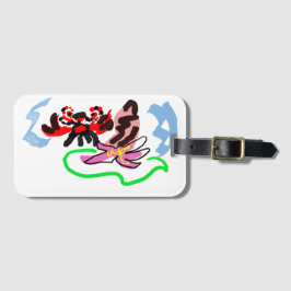 Koolhydraat Zomer leuke spelen Bagagelabel