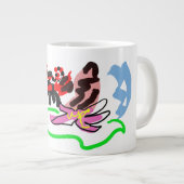 Koolhydraat Zomer leuke spelen Grote Koffiekop (Voorkant rechts)