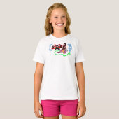 Koolhydraat Zomer leuke spelen T-shirt (Voorkant volledig)