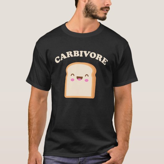Koolhydraatverslaafde Koolhydraat Liefhebber Kawai T-shirt (Voorkant)