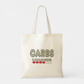 Koolhydraten laden tote bag (Achterkant)