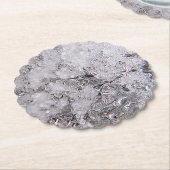 Koolijsschroot Kartonnen Onderzetters (Gekanteld)