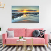 Koolina Sunset Canvas Afdruk (Insitu (Woonkamer))