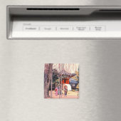 Kooljapanse Cherry Tree in Kawagoe Yoshida art Magneet (Insitu (Vaatwasser))