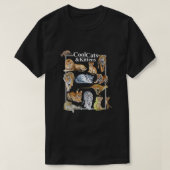Koolkatten en olierijke leopard Felines T-shirt (Design voorkant)