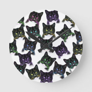 Koolkatten Ronde Klok
