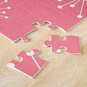 Koolkatten uit de middeleeuwen van de Retro Atomic Legpuzzel (Zijkant)