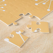 Koolkatten uit de middeleeuwen van de Retro Atomic Legpuzzel (Zijkant)