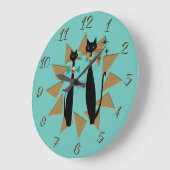 Koolkatten uit de middeleeuwse middenklasse grote klok (Hoek)