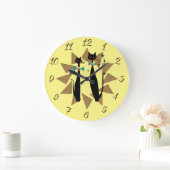 Koolkatten uit de middeleeuwse middenklasse grote klok (Huis)