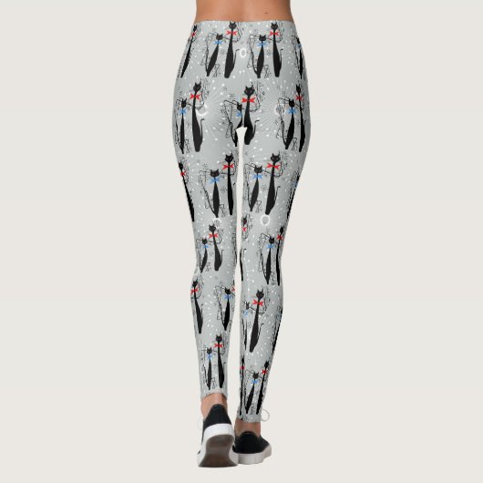 Koolkatten uit de middeleeuwse middenklasse leggings (Achterkant)