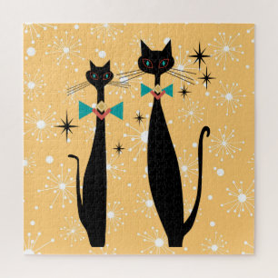 Koolkatten uit de middeleeuwse middenklasse legpuzzel
