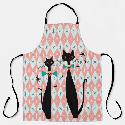 Koolkatten uit de middeleeuwse middenklasse schort (Voorkant)