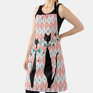 Koolkatten uit de middeleeuwse middenklasse schort