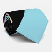 Koolkleurstrips Stropdas (Opgerold)