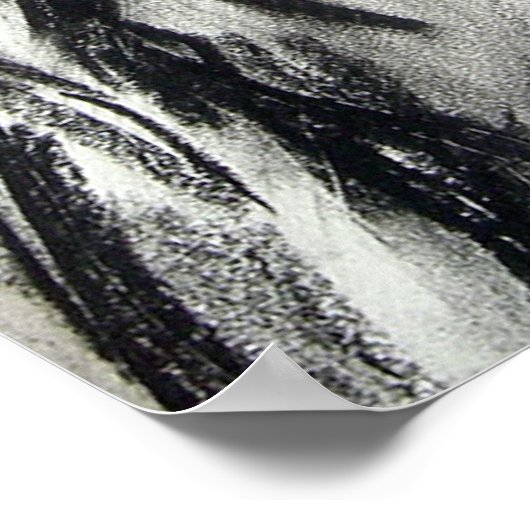 Koolkolentekening (Ref. en Depressie) Poster (Hoek)