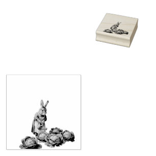 Koolkonijn Rubberstempel