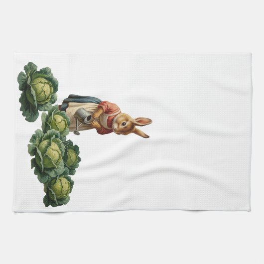 Koolkonijn Theedoek (Horizontaal)