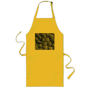 Koollang geel chefapron lang schort