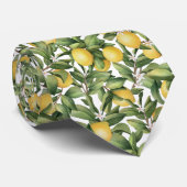 Koolluivruchten en -bladeren stropdas (Opgerold)