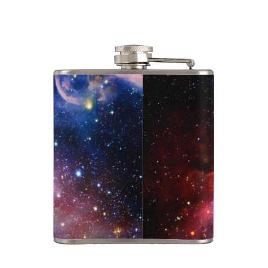 Koolmelkwegnebula Heupfles (Achterkant)