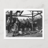 Koolmijn-reddingsspaarders, 1910 briefkaart (Voorkant)