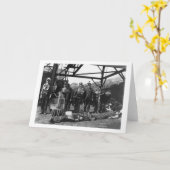 Koolmijn-reddingsspaarders, 1910 kaart (Gele Bloem)